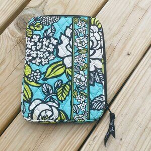 Vera Bradley Zip Up Quilted IPad Tablet Case